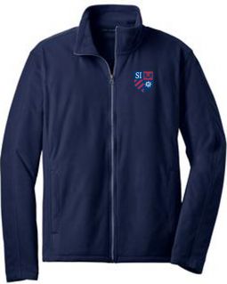 Microfleece Jacket, True Navy